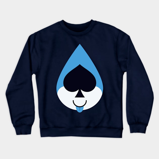 Deltarune Lancer flat design Crewneck Sweatshirt by Herman12354